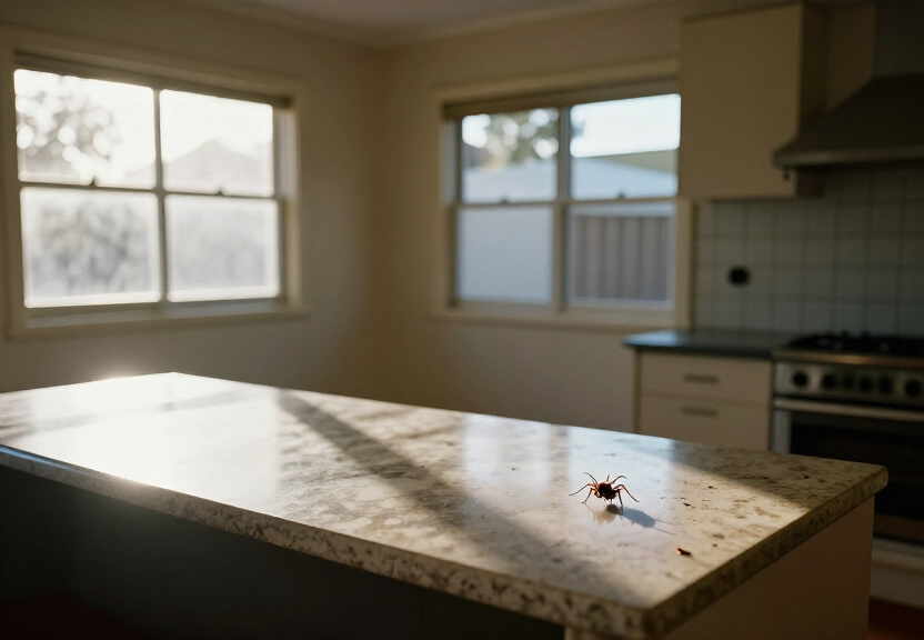 Ant trail in a Telopea home before treatment